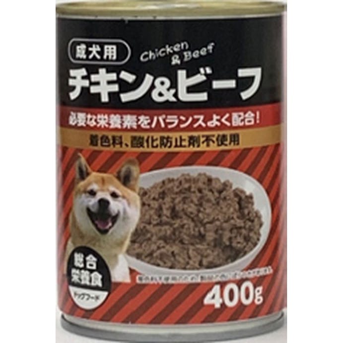 PLチキン＆ビーフ 成犬用400g