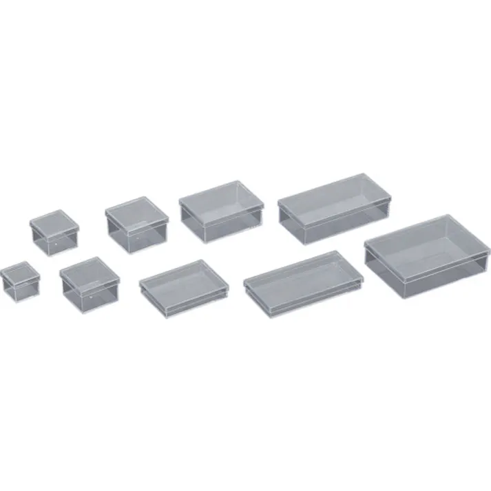 【CAINZ-DASH】蝶プラ工業 持続性透明帯電防止ケース フタ付 EBR4A 781439【別送品】