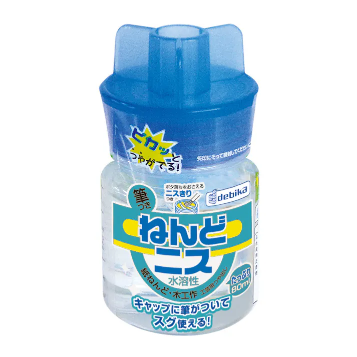 デビカ 筆つきねんどニス