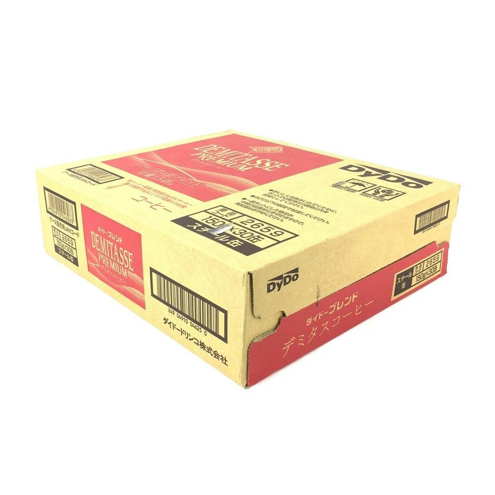 ケース販売】ダイドーブレンド デミタスコーヒー 缶 150g×30本 | 飲料