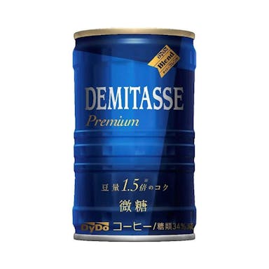 【ケース販売】ダイドーブレンド デミタス微糖 缶 150g×30本