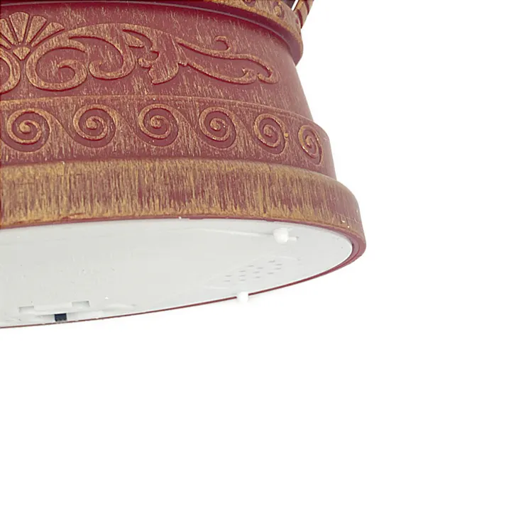 バブルLED ライト ランタン型 サンタ オルゴール付