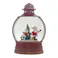 バブルLED ライト ランタン型 サンタ オルゴール付