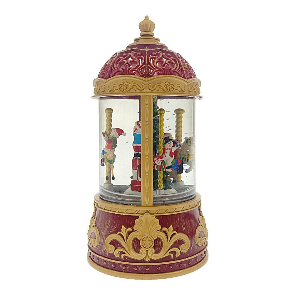 バブルLEDライト メリーゴーランド オルゴール付 | クリスマス用品