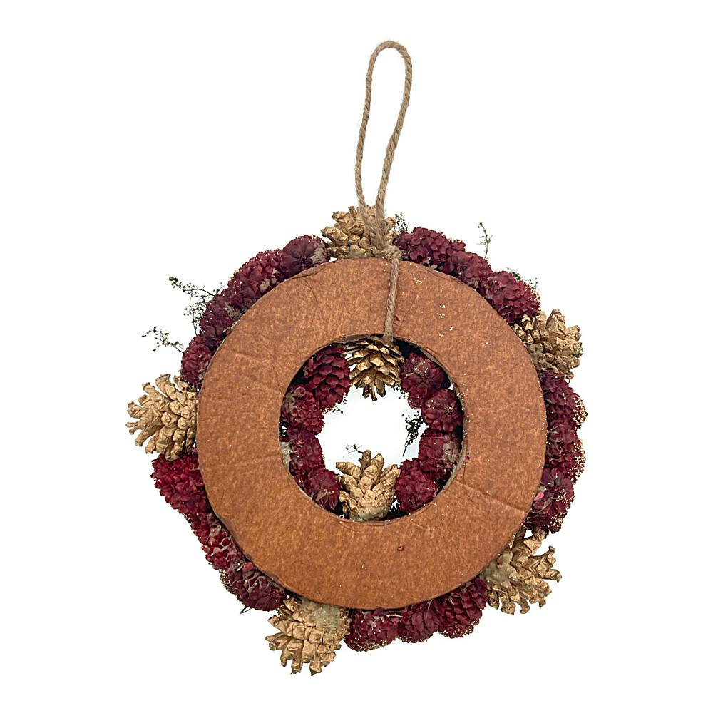 クリスマスリース レッド M | クリスマス用品 通販 | ホームセンターの