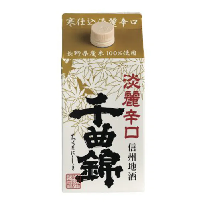 (長野)淡麗辛口 千曲錦 パック 900ml