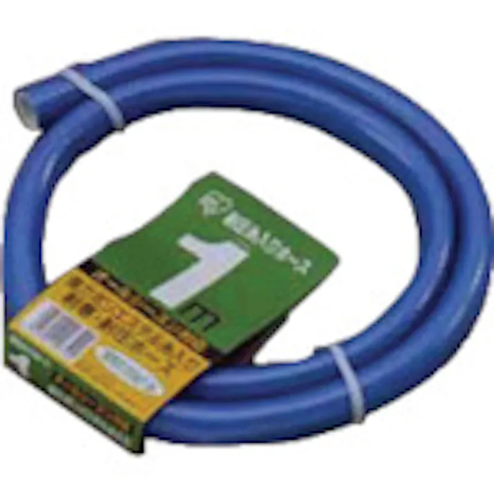 【CAINZ-DASH】アイリスオーヤマ 136712 耐圧糸入りカットホース 1m ブルー 1M-CUTH【別送品】