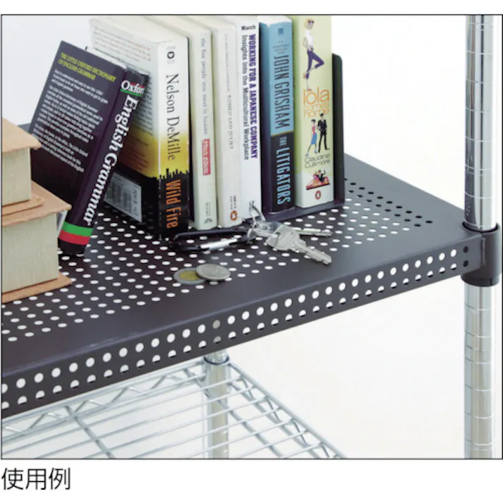 【CAINZ-DASH】アイリスオーヤマ 540361 メタルラック用棚板固定部品 4組セット MR-4K【別送品】