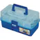 【CAINZ-DASH】アイリスオーヤマ 237172 小物ケース マイキット 270×160×150 クリア/ブルー 27-B【別送品】