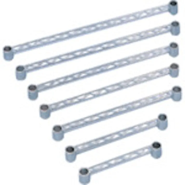 【CAINZ-DASH】アイリスオーヤマ 540100 メタルラック用サイドバー 360×36×40 MR-36S【別送品】