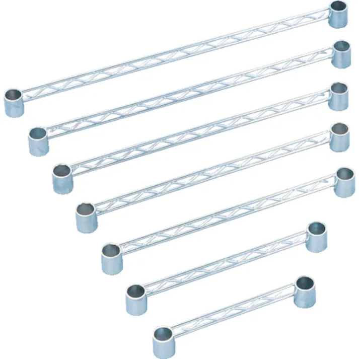 【CAINZ-DASH】アイリスオーヤマ 540104 メタルラック用サイドバー 1200×36×40 MR-120S【別送品】