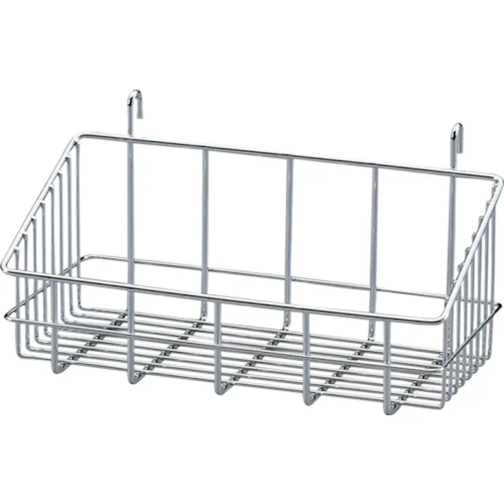 【CAINZ-DASH】アイリスオーヤマ 540142 メタルラック用小物入れバスケット 250×120×130 MR-212B【別送品】