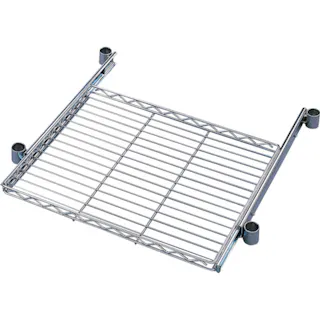 【CAINZ-DASH】アイリスオーヤマ 539925 メタルラック用スライドトレー(囲い付き) 610×460×45 MR-61KST【別送品】