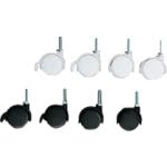 アイリスオーヤマ 108440 カラーメタルラックキャスター CMM-4MC ブラック CMM-4MC-BK スチール製パイプ式棚(メッシュ棚)用オプション アイリスオーヤマ 108440 カラーメタルラックキャスター CMM-4MC ブラック CMM-4MC-BK スチール製パイプ式棚(メッシュ棚)用オプション
