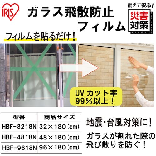 CAINZ-DASH】アイリスオーヤマ 527251 飛散防止フィルム HBF