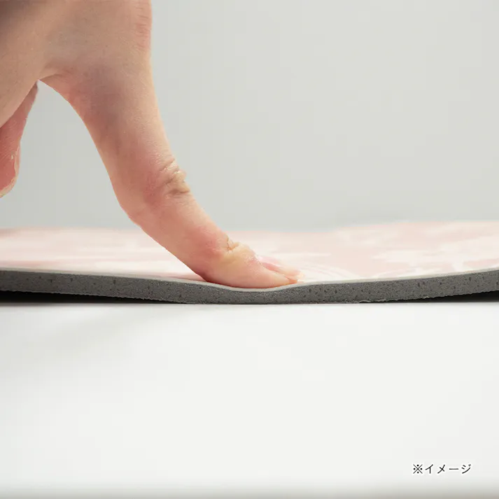 sofrel 洗えて畳めるソフトマット フラワー