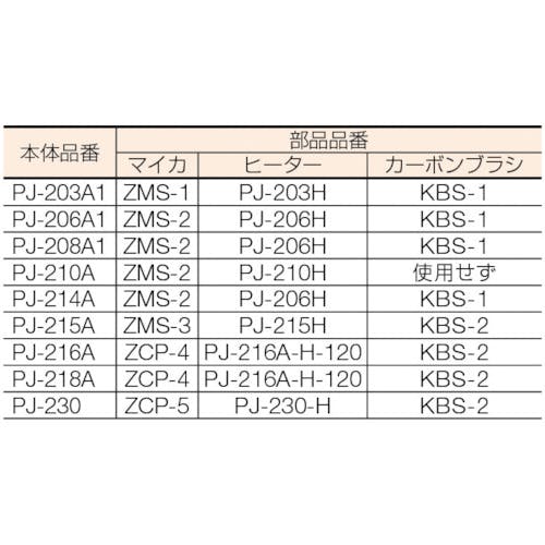 CAINZ-DASH】石崎電機製作所 プラジェット用替ヒーター ＰＪ－２３０用