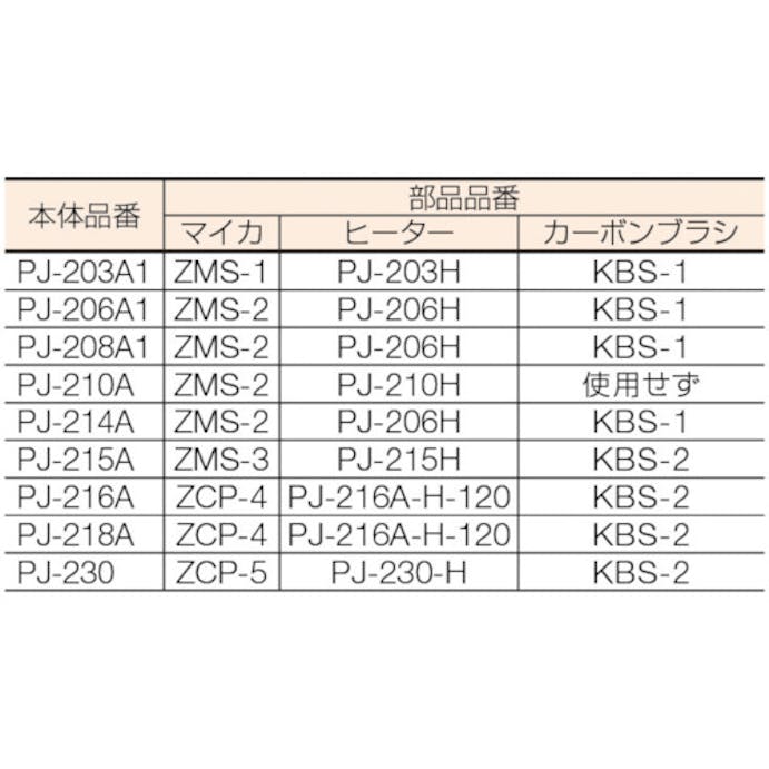 【CAINZ-DASH】石崎電機製作所 プラジェット用カーボンブラシセット KBS-1【別送品】