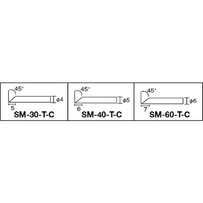 【CAINZ-DASH】石崎電機製作所 ハンダゴテ用コテ先 SM-40用 SM-40-CT(S)【別送品】