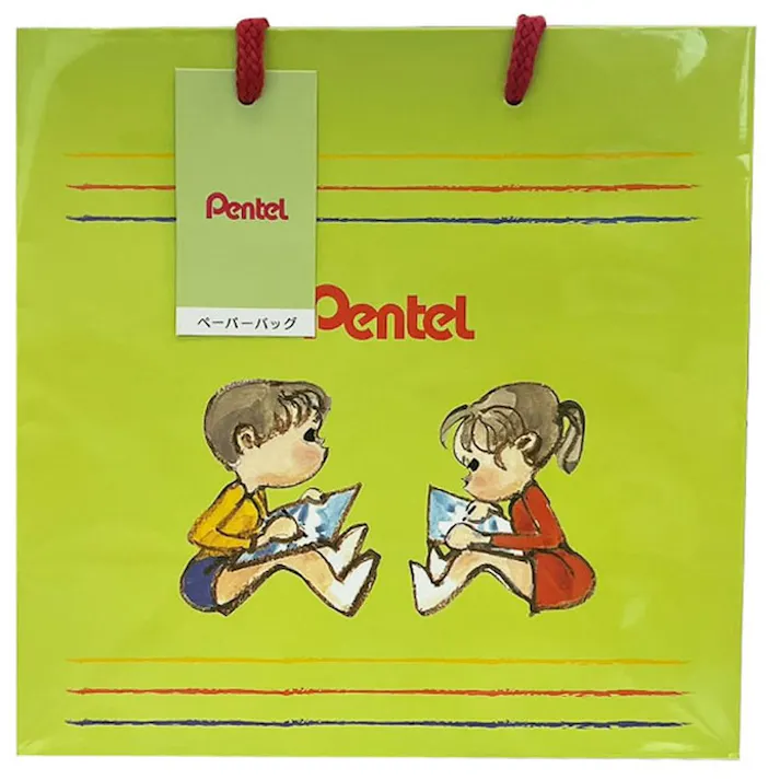 限定 ペーパーバッグ ぺんてるくれよん