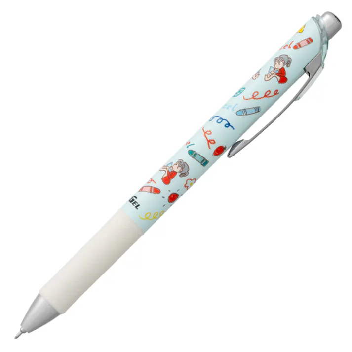 古川紙工×ぺんてる 限定ボールペン エナージェル 0.4mm グリーン