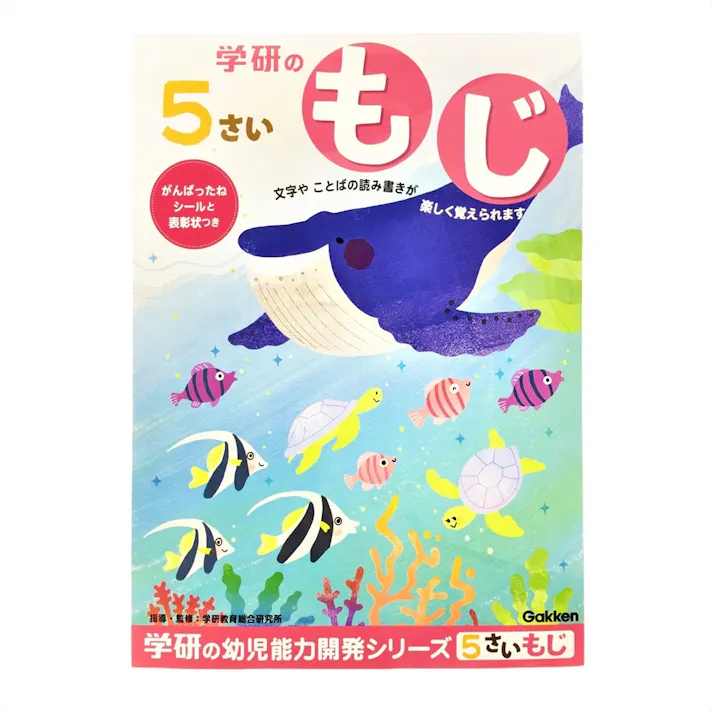 学研 5歳のワーク(もじ)