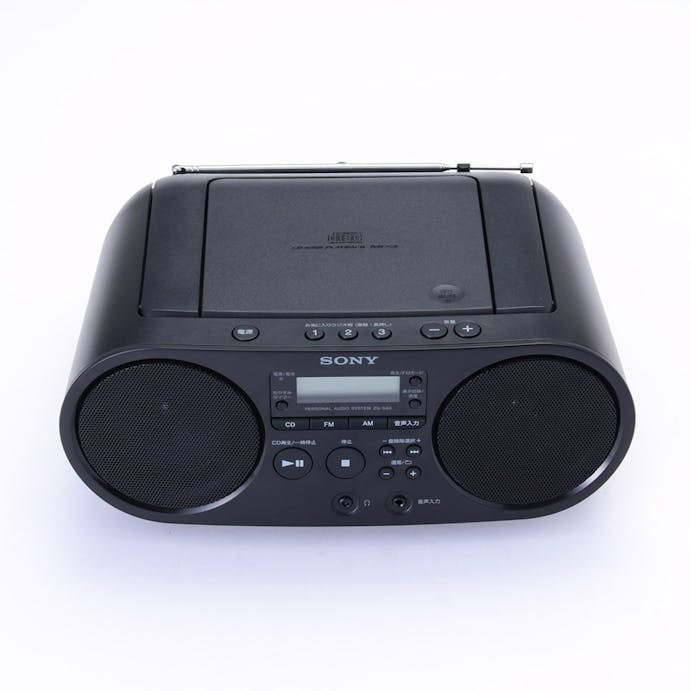 ソニー CDラジオ ZS-S40 ブラック