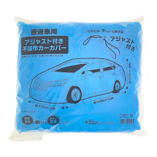 大塚刷毛製造 不織布カーカバーアジャスト付普通車用