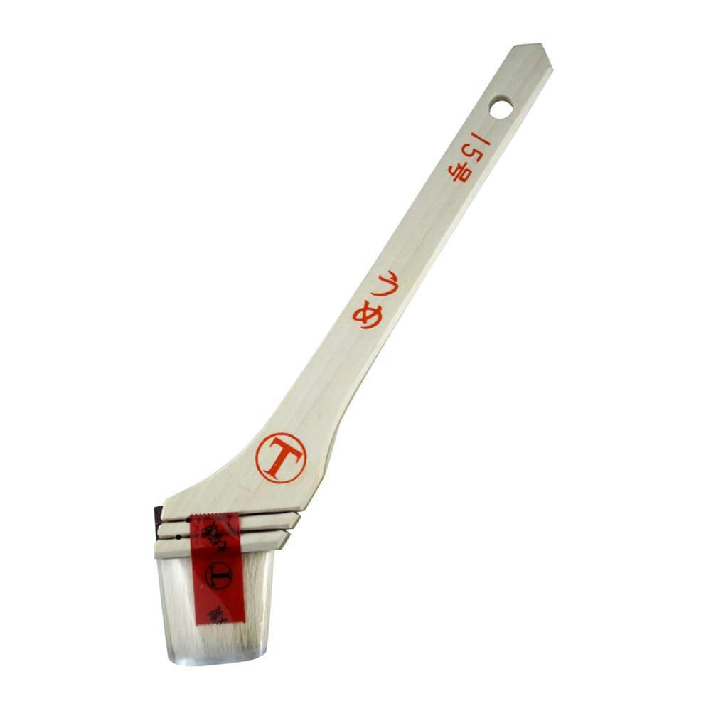 大塚刷毛製造 マルテー うめニス 筋違刷毛 白 15号