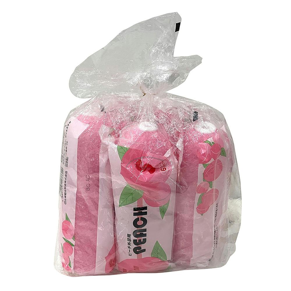 ピーチ スモール 6インチ 25mm 5本パック