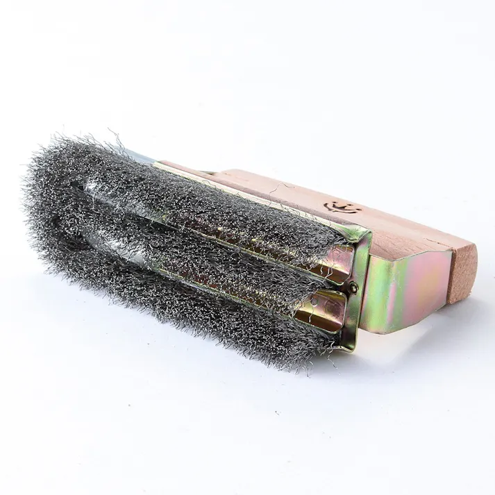 チャンネルブラシ ワイヤー D型