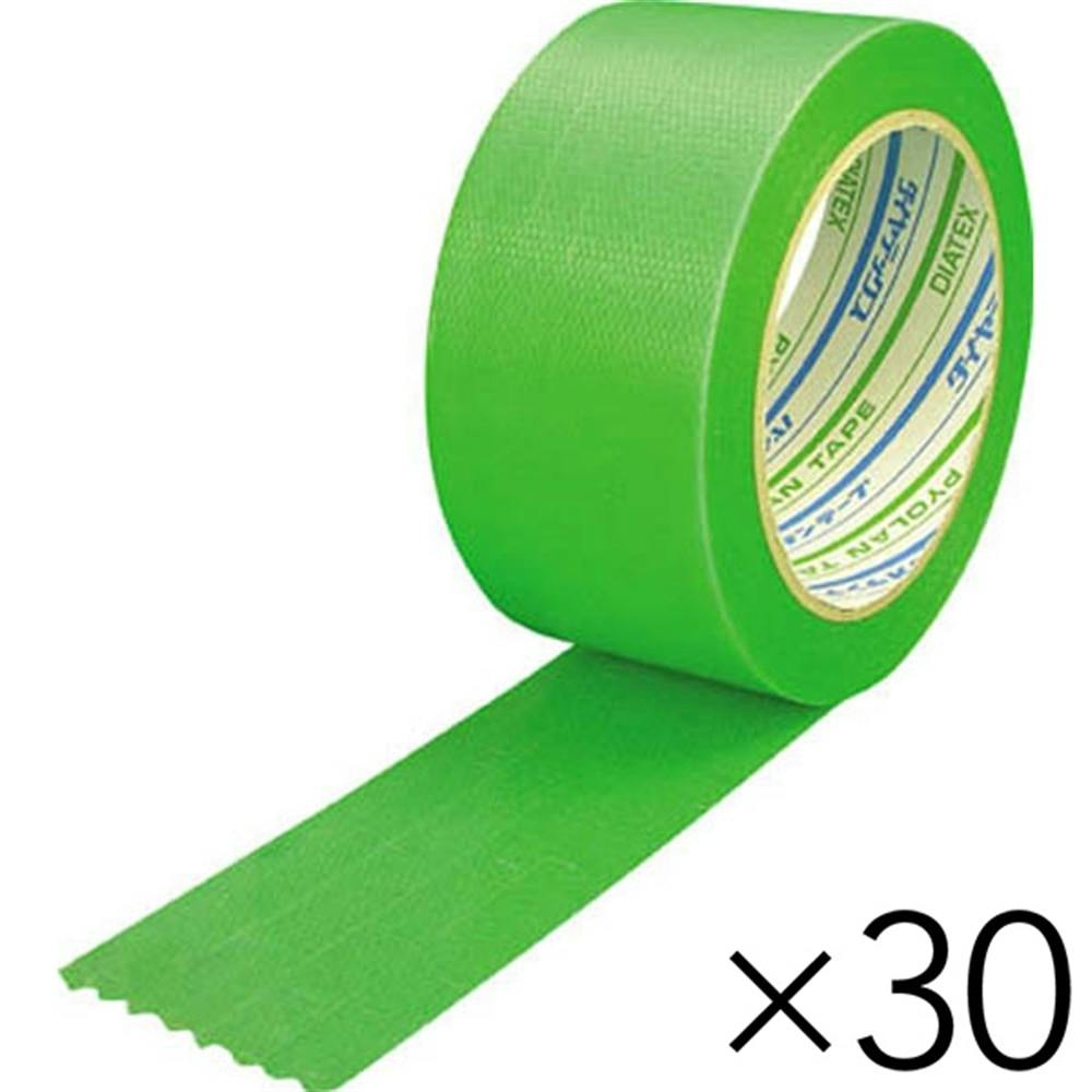 ダイヤテックス パイオランクロス 養生用テープ 緑 50mm×25m 30巻入り Y-09-GR マスキングテープ - 1