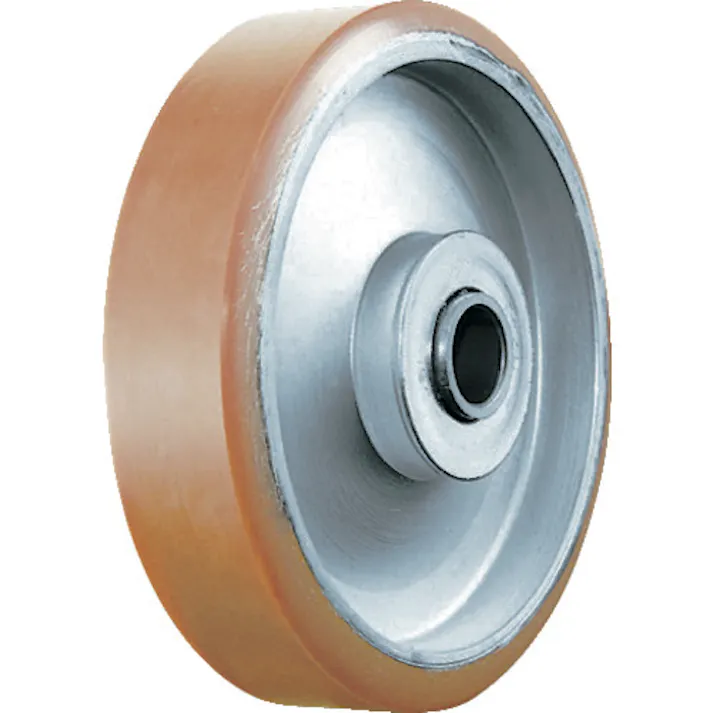 【CAINZ-DASH】イノアック車輪 中荷重用キャスター ログラン(ウレタン)車輪のみ Φ75 P-75W【別送品】