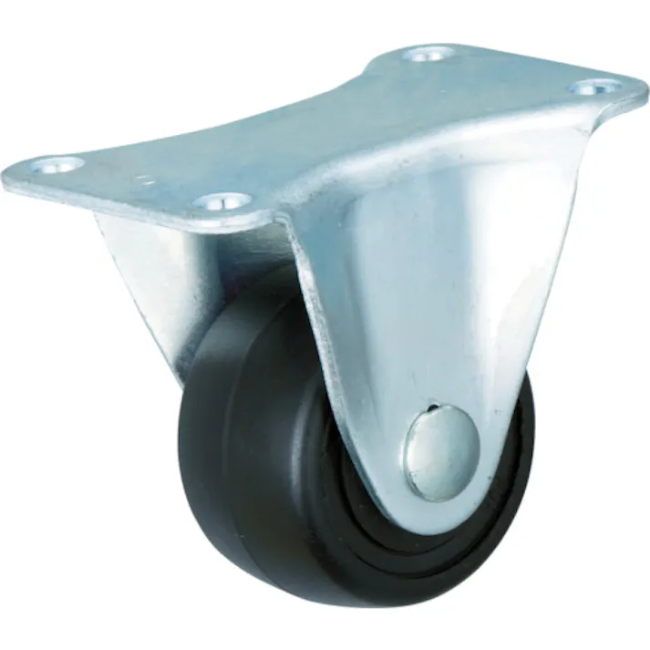 【CAINZ-DASH】イノアック車輪 高荷重用キャスター ナイロン車輪 固定金具付 Φ75 FP-75WK【別送品】