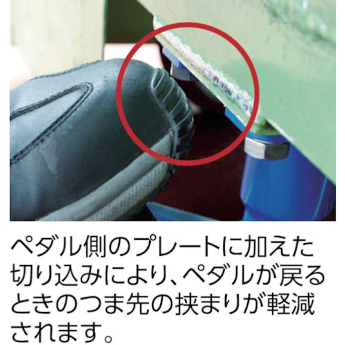 【CAINZ-DASH】イノアック車輪 台車移動防止用ストッパー DSP-100【別送品】