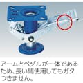 【CAINZ-DASH】イノアック車輪 台車移動防止用ストッパー DSP-200【別送品】