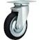 【CAINZ-DASH】イノアック車輪 中荷重用キャスター 旋回金具付 Φ250 GR-250WJ【別送品】