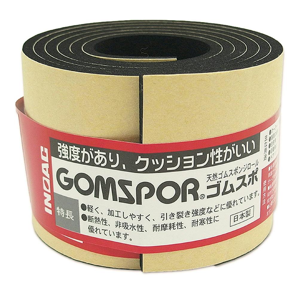 イノアック ゴムスポンジR 粘着 N14-350MT 3×50mm 1m | ねじ・くぎ