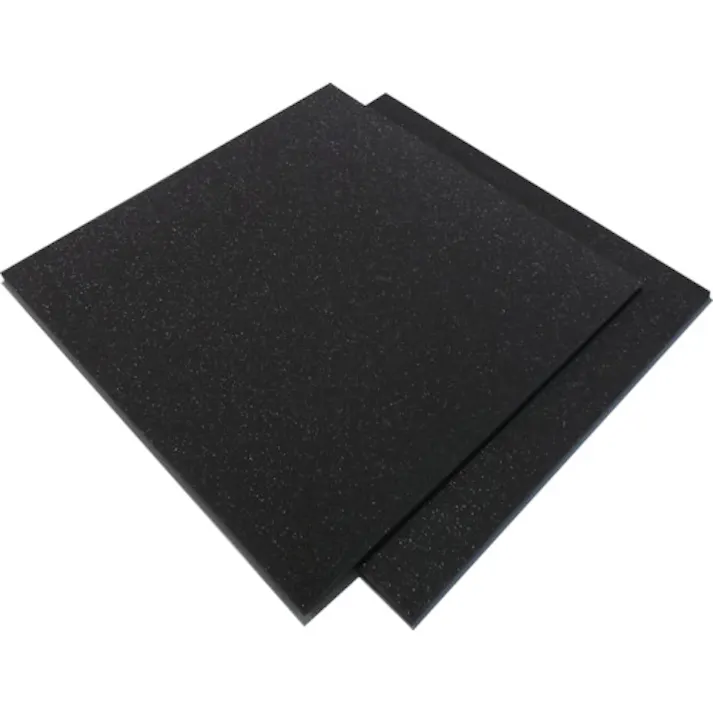 【CAINZ-DASH】イノアックコーポレーション カームフレックス F-9L 黒 10x1000x1000 化粧断ち加 F-9L-10【別送品】