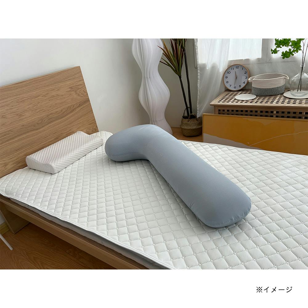 もっとひんやり もちもち抱き枕 ネイビー 40×100cm(販売終了)