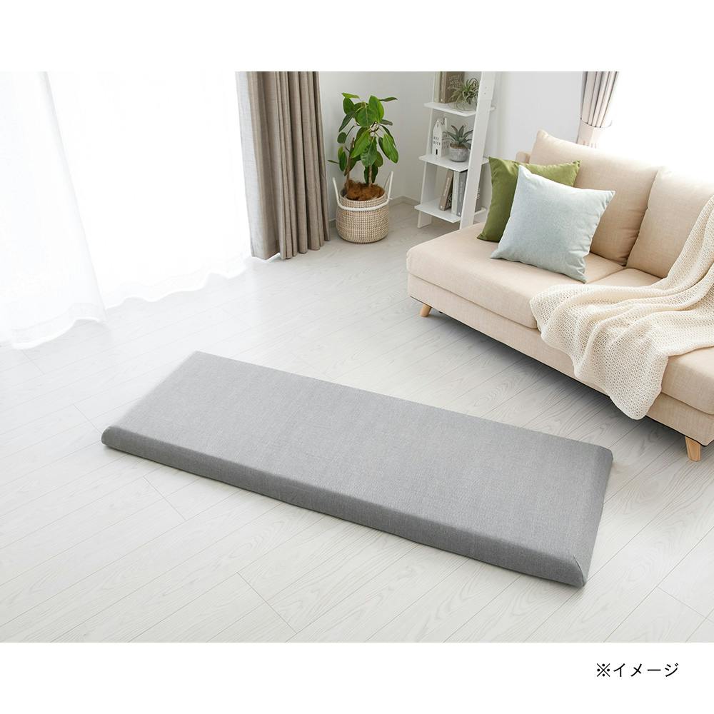 flatty専用カバー ヘリンボーン グレー 68×185cm | 座布団・座布団