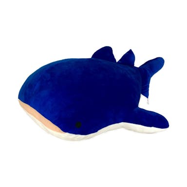 ぬいぐるみクッション サメ ブルー