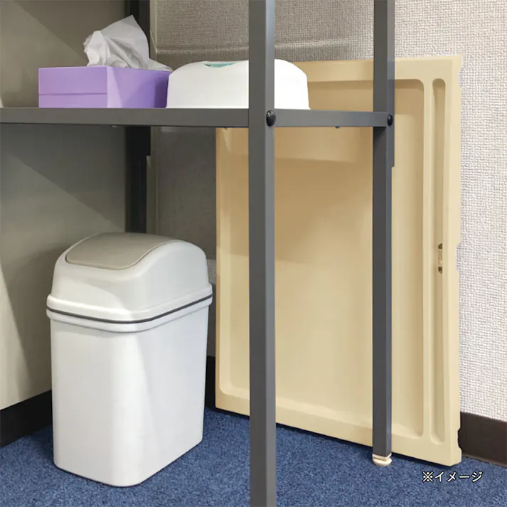 折りたたみコンパクトテーブル ベージュ