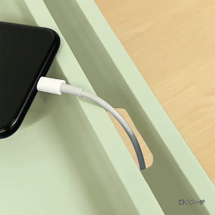 折りたたみコンパクトテーブル グリーン