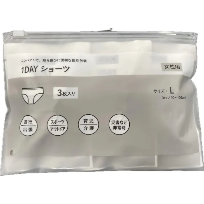 1DAY ショーツ(女性用) 3枚入 Lサイズ