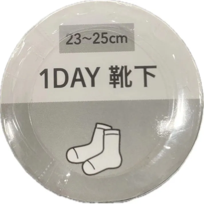 1DAY 靴下 5足入 23-25cm