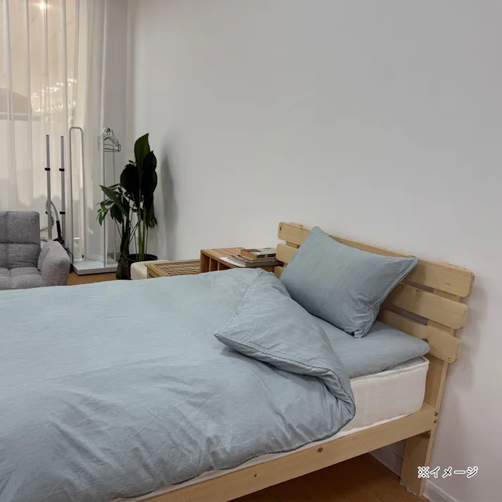 温度調節ボリューム寝具6点セット ミントブルー