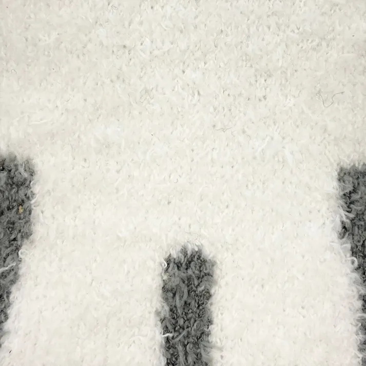 青竹踏みクッション付き靴下 グレー猫 23-25cm