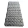 両面使えるもちもち敷パッド ニットワッフル S グレー 100cm×200cm