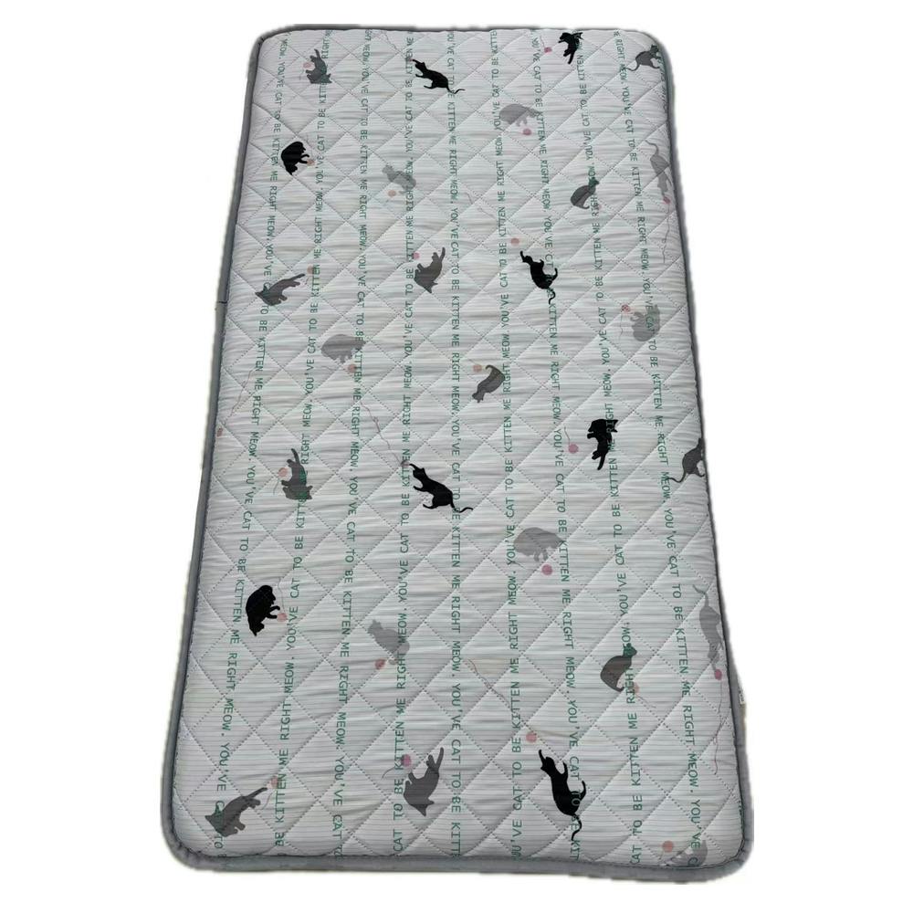 3層ロングフロアクッション レターキャットアイボリー